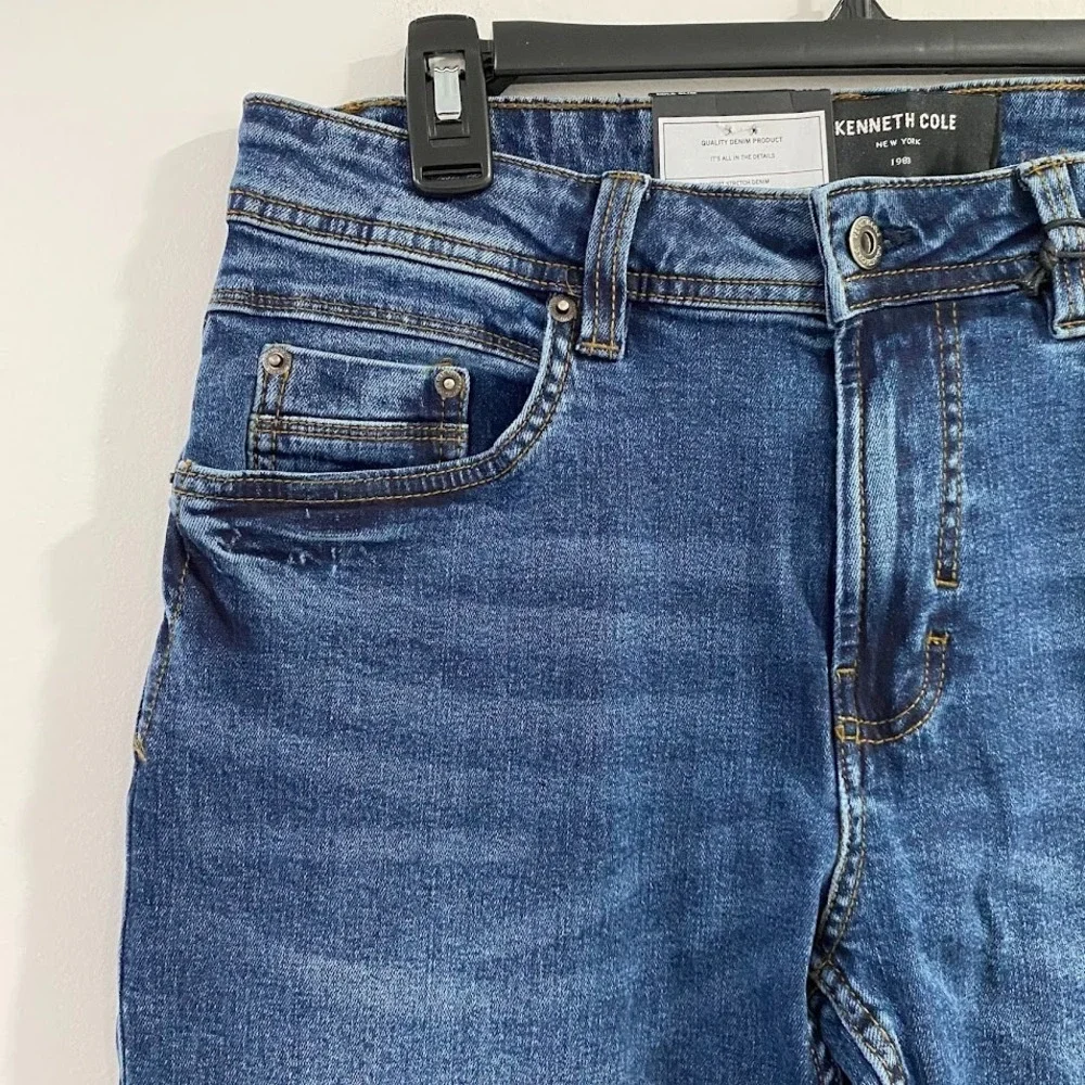 Kenneth Cole Classic Mens‎ Jeans Stretch Jeans for Men, Ultra-Soft 32-30